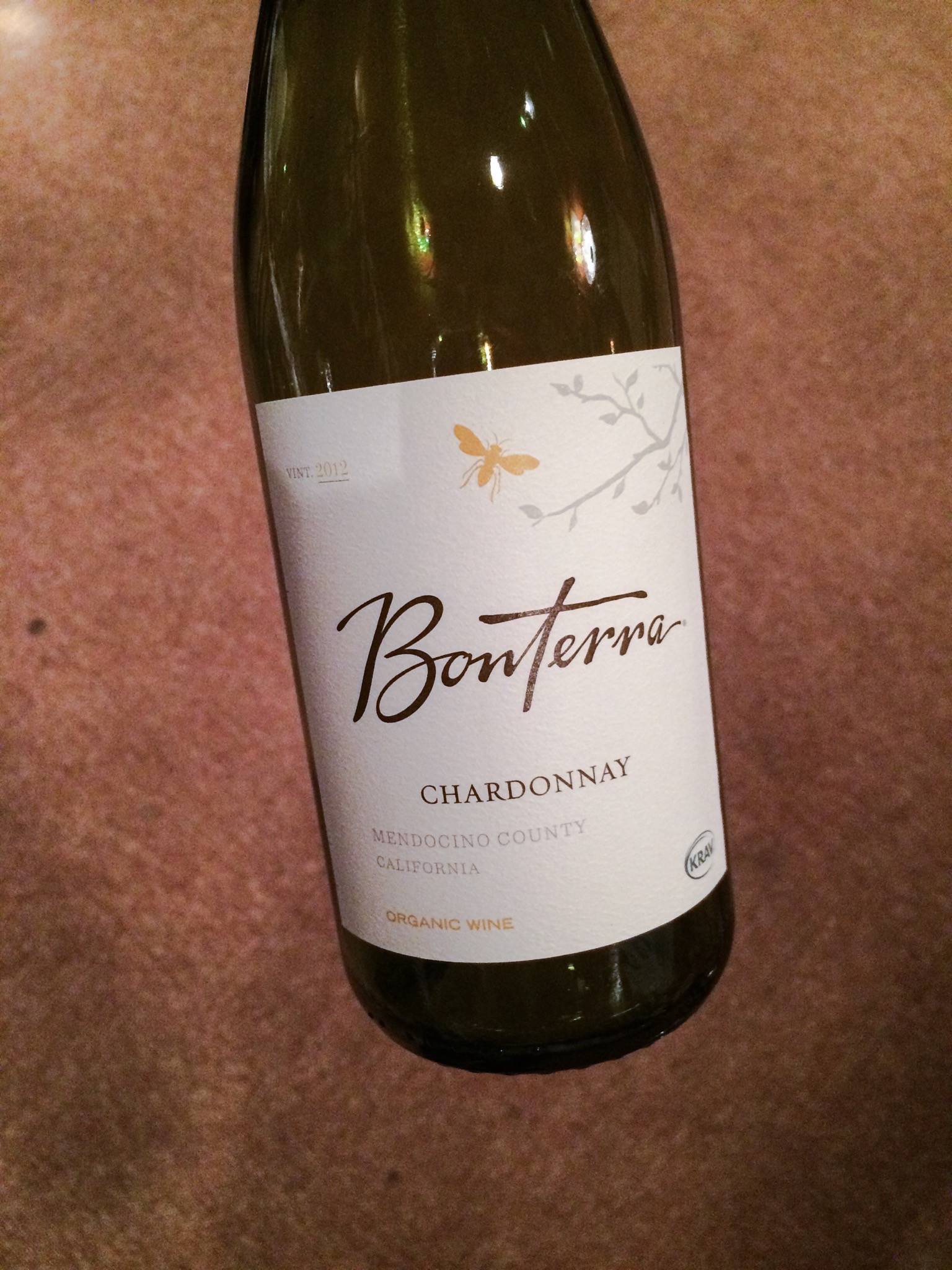 Bonterra Chardonnay, 2012